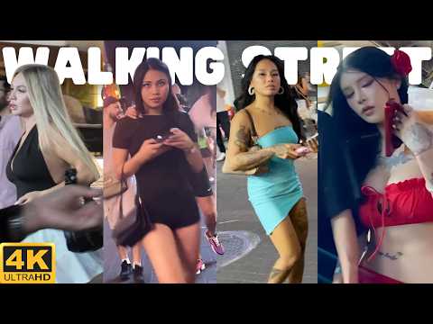 WILD NIGHTLIFE on Pattaya Walking Street December 2024 | Stunning 4K Experience – Mix Tape 02"