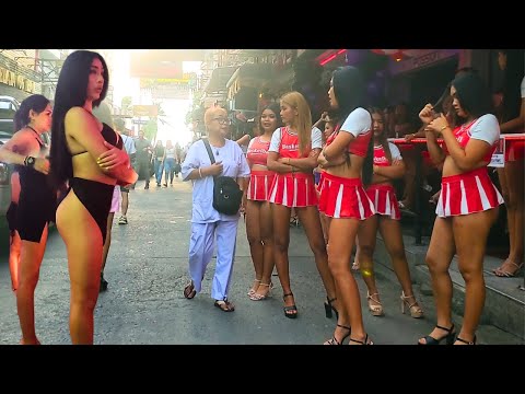 🇹🇭 [4K] Soi 6 and Beach Road and Runway Market – Pattaya, Thailand