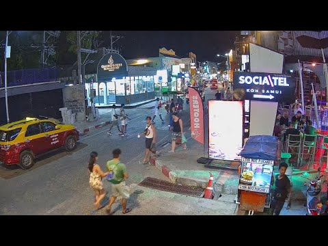 🔴 Live Camera Stream | Bondi Aussie Bar & Grill | Chaweng | Koh Samui | Thailand | 2160p 4K