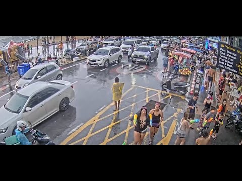 🔴 LIVE: Pattaya soi 6 Road Songkran festival live cam Uncensored! 😍 🚨🎥#thailand #pattaya