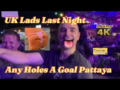 Last Night Out Pattaya Before UK Return | Lads On Lash Jomtien Beer Bars Rompho,Hot Girls Low Season