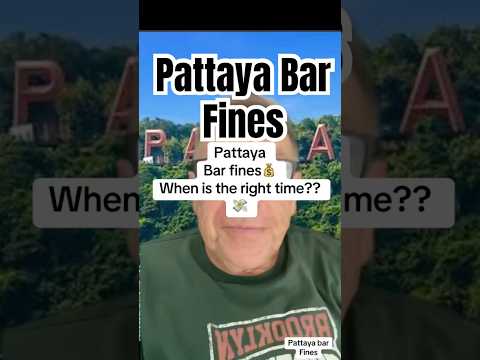 Pattaya bar fines Thailand 🇹🇭 😂😂