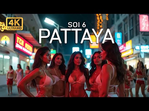 Pattaya Soi 6 Thailand 2025 – Nightlife Walking Tour | Best Bars & Entertainment Hotspot in Pattaya