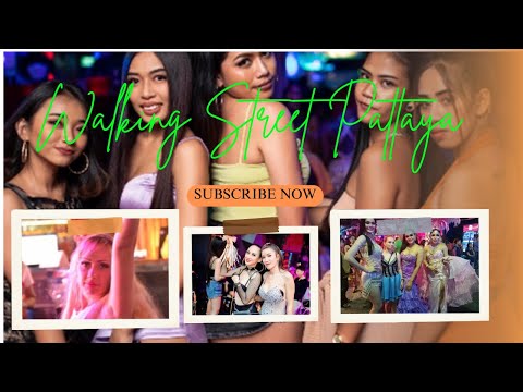 Pattaya Walking Street After Dark 🌙 | Nightlife, Bars & Party Vibes! 🎥 🚶‍♂️🍻 | Russian Gogo Bar 🍻💃🏻