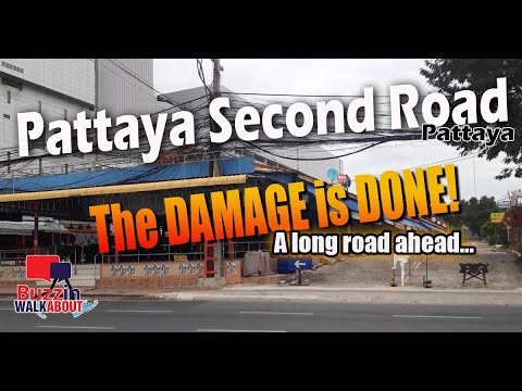 Second Road Pattaya Pt 4 – Bars struggling or closed, and many places shut (December 2020)