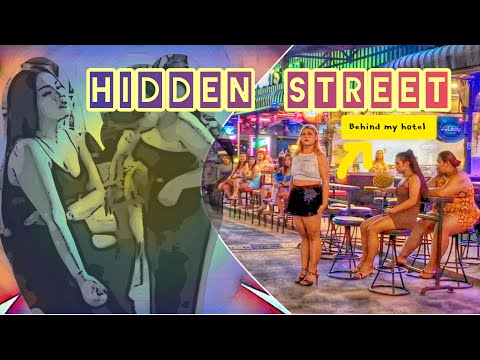 Secret Bars & Clubs street| Pattaya| Thailand| Travel Vlog Series
