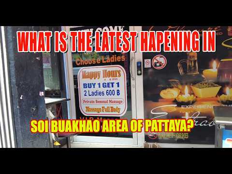 Soi Buakhao EXPOSED! 🍻 (Secret Bars, Markets & Pattaya's WILD Side!)