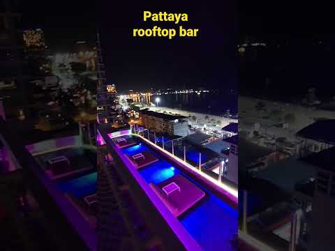 Virgin rooftop bar in Pattaya #bar #Pattaya #shortsvideo #shortsyoutube