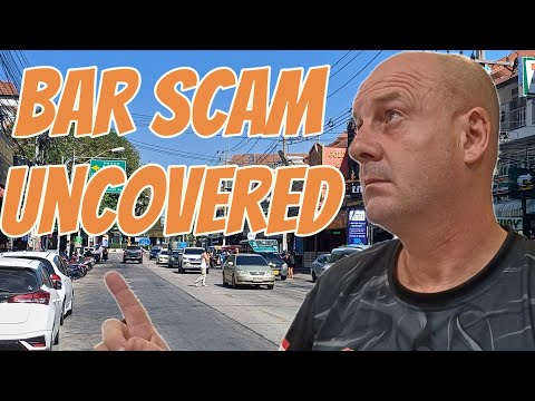 We catch a bar in Jomtien, Pattaya, red-handed, trying to scam the guys into paying twice,