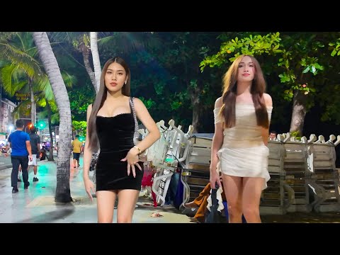 [4K] Best quality! Beach Road Pattaya September 2025! So Many Freelancers waiting!