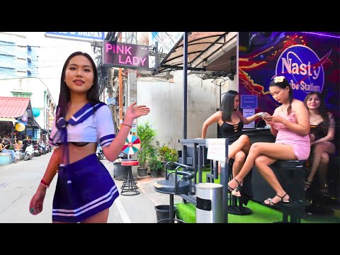 [4K] How is Thailand Now? Pattaya Soi Buakhao, Soi Honey, 13/2, 2 nd road, Beach road