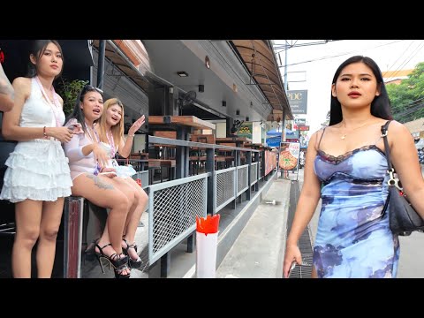 [4K] How is Thailand Now? Pattaya Soi Buakhao, Soi Honey, Tree Town, 2nd road
