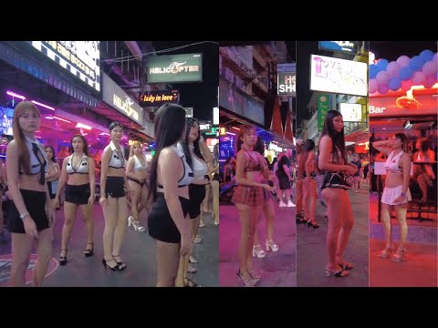 [4K] Soi 7 Pattaya & Tree Town: Where Fantasy Becomes Reality!