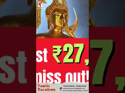 Bangkok & Pattaya Trip 2026 | Affordable Thailand Tour Package #shorts