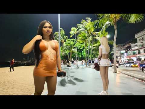 Beach Road Pattaya. Incredible walk. Thailand. August 2025. Pattaya Through My Eyes. 4K