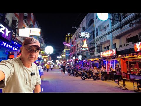 Exploring Pattaya Nightlife | Beach Road Walking Tour 2025