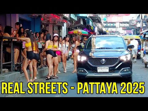 Exploring Thailand’s Real Streets – Beautiful Faces & Pattaya Vibes 2025 🌞 | Vlog 58