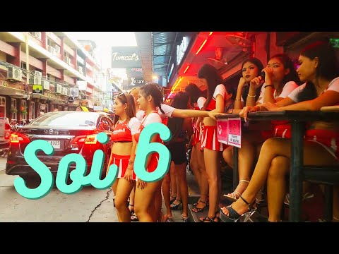 🇹🇭 [4K] Soi 6, Soi 4, Second Road – Pattaya Thailand