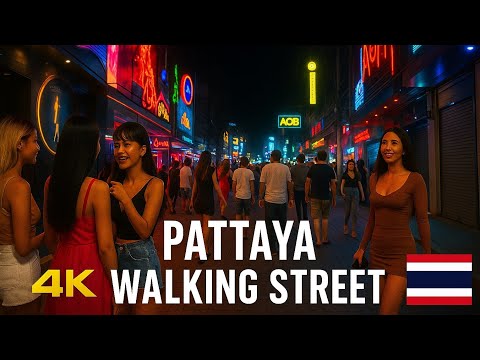 🇹🇭 What Really Happens on Pattaya Walking Street at Night|😱 Unfiltered Hidden Truths in 4K #pattaya