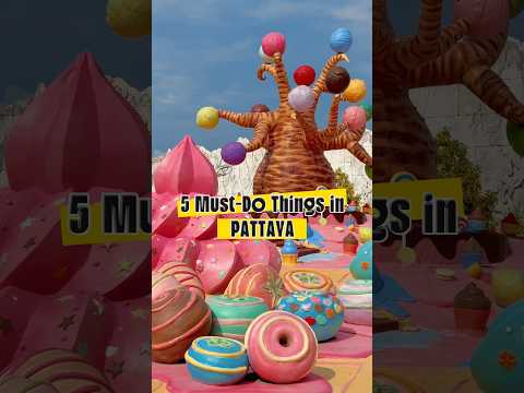 Must-do in Pattaya Thailand ✨ #shorts