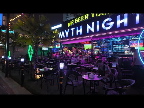Pattaya Myth Night Beer Town, Thailand – 4K 30FPS