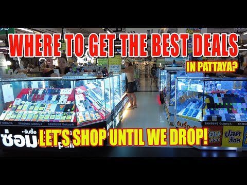 Pattaya Shopping Extravaganza! 🛍️ Everything You Need (Holiday & Long Stay!)