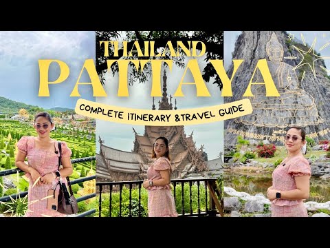 PATTAYA THAILAND VLOG 🇹🇭COMPLETE ITINERARY & GUIDE