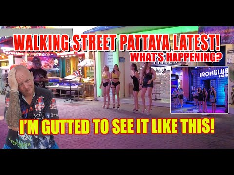 Pattaya Walking Street: The LATEST Update! 🚨 Iconic Bars Gone, New Vibes Emerge!