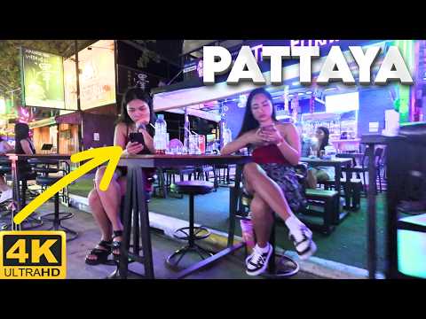 PRETTY LADIES at Pattaya Soi Buakhao + Soi Diana + Tree Town – 2025 September Thailand 4K Walk Tour