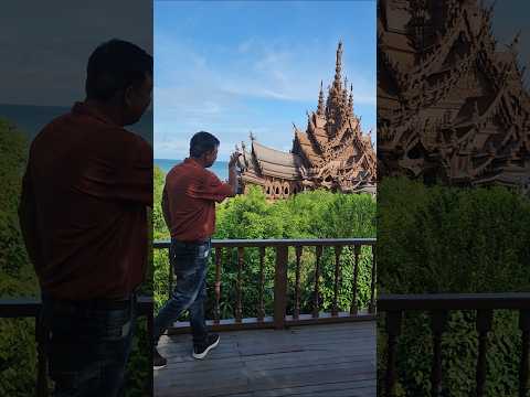 Sanctuary of Truth #thailand #pattaya #sanctuary #sanctuaryoftruth #naturelovers #beautiful #masti