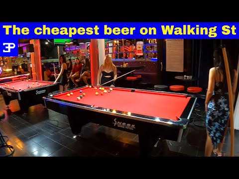 The cheapest beer on Wk St Pattaya