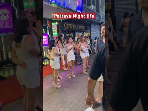 This is Pattaya walking street 🇹🇭 #life #pataya #shortsvideo