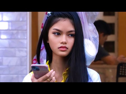 VERY BEAUTIFUL THAI GIRLS in PATTAYA Street Scenes, THAILAND Beauties 2025